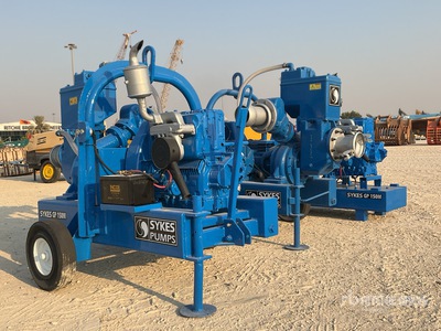 Quantity of (3) Sykes GP150M Dewatering Pompa per acqua