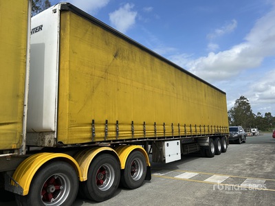 2001 MaxiTrans Tri/A Przyczepa burtowa