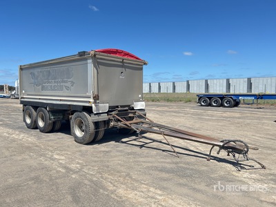 2007 Hercules 5.4 m Super Dog Rimorchio ribaltabile posteriore