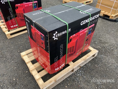 2025 Erdmann ER10000 12KVA مولد (Unused)