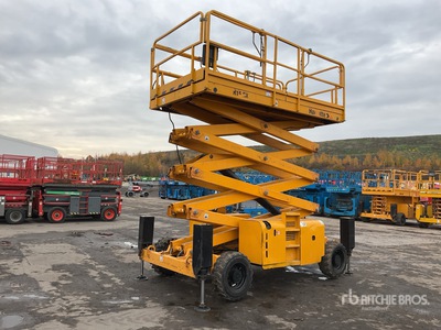 2014 Haulotte H15SDX 4x4 Diesel Elevador de tijera