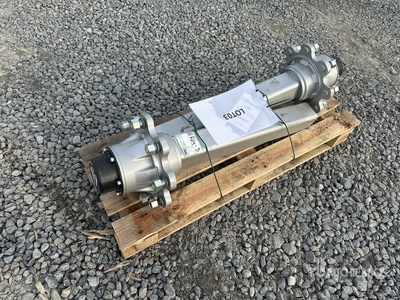 Qty 2 8C Q100X710 Axle (Unused)