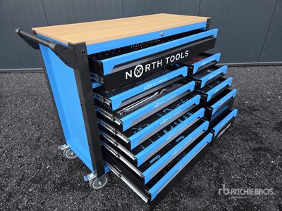 2025 North-Tools Jumbo-Pro Servante D'Atelier (Non Utilise) Caja de herramientas (Unused)