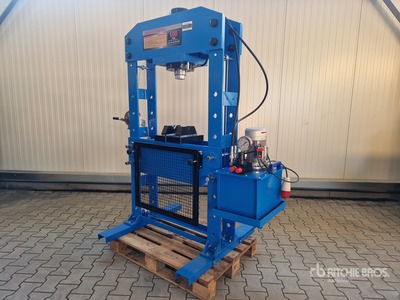 2025 100TON Hydraulic Shop Press (Unused)