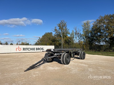 1991 LOHR RM-19-PLM SPD T/A Remorque Porte Ampiroll Roll-Off Trailer