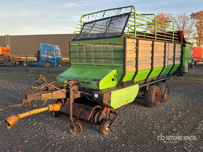 1989 Deutz-Fahr FE637 عربة السيليج