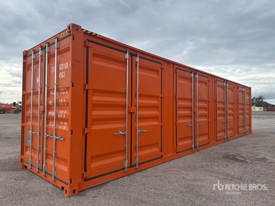 2025 40 ft High Cube Multi-Door Conteneur de stockage