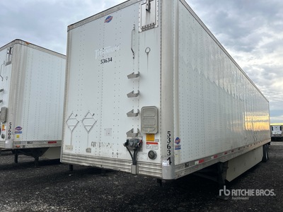 2017 Utility 4000D-X 53 ft x 102 in T/A Geschlossene Anhänger