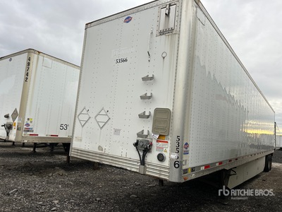 2017 Utility VS2DX 53 ft x 102 in T/A Van Trailer