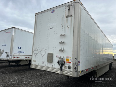 2017 Utility VS2DX 53 ft x 102 in T/A Van Trailer