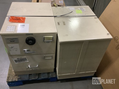 (2) Mosler Filing Cabinet Safes