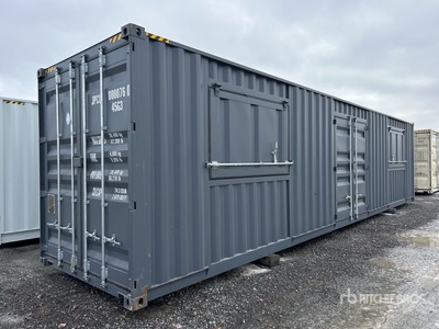 2025 40 ft High Cube Multi-Door Storage Container