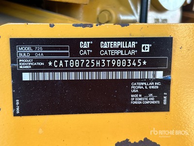 2021 Cat 725 Camión Dumper Articulado