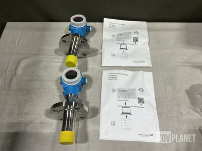 (2) Endress-Hauser Cerabar S Pressure Transmitters