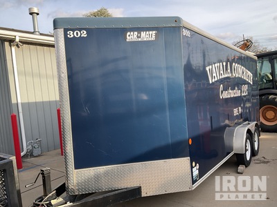 2018 Car Mate Trailers, Inc. 16 ft T/A Enclosed Trailer