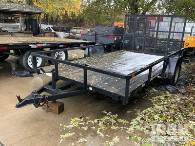 2011 Novae 12 ft S/A Utility Trailer