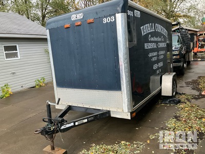 2004 Carmate 12 ft S/A Enclosed Trailer