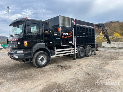 2008 Renault KERAX 450DXi 6x4 Camion Aspiratrice Camión de Excavación por Aspiración