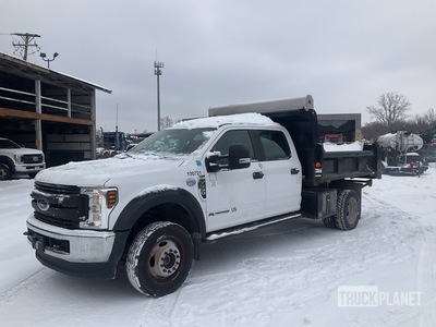 2018 Ford F-550 XL 4x4 Crew Cab S/A Dump Truck