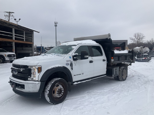 2018 Ford F-550 XL 4x4 Crew Cab S/A Dump Truck
