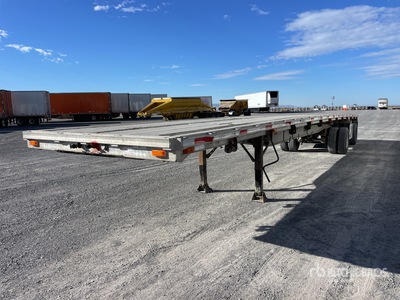 1996 Raven 48 ft T/A Spread Axle Oplegger