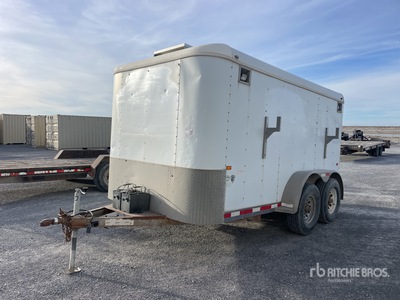 2007 Utility 12 ft T/A Enclosed Trailer