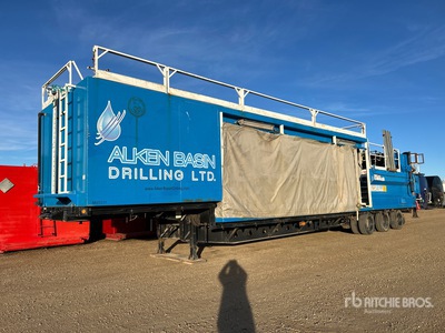 Manac 53 ft Tri/A Tow Away Pump Trailer