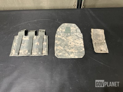 (179) Side Plate Pouches, (100) M4 Three Mag Pouches & (347) M4 Two Mag Pouches