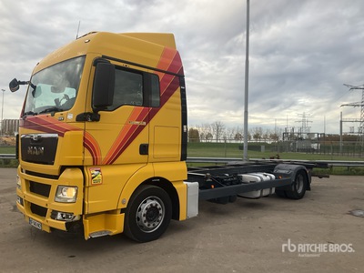 2014 MAN TGX 18.400 T/A Sleeper Truck Tractor
