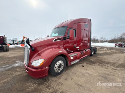 2017 Kenworth T680 6x4 T/A Sleeper Truck Tractor