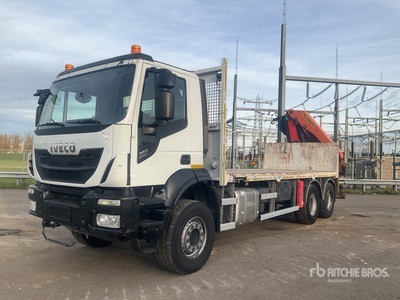 2018 Palfinger PK22002-EH Articulated Boom on 2018 Iveco 260T36 6x4 Camion Tracteur-Grue