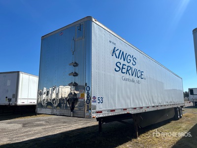 2017 Utility VS2DX 53 ft x 102 in T/A Gesloten aanhangwagen
