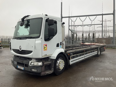 2012 Renault Midlum 270 4x2 Gas Bottles Flatbed Truck