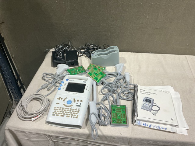 (3) SonoSite P02522-14 Handheld Ultrasound Systems (3) SonoSite P02522-14 Handheld Ultrasound Systems