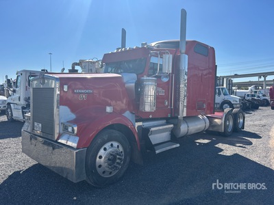 2005 Kenworth W900 6x4 3- Achs Sattelzugmaschine mit Schlafkabine (Inoperable)
