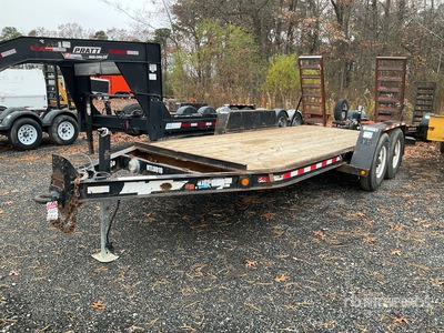 2012 Towmaster T-12DD 16 ft T/A Plant Trailer