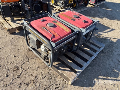 Quantity of (2) 5.5 kW Mobile Generator Set