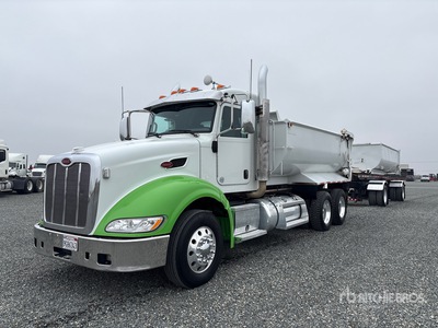 2014 Peterbilt 386 6x4 Conjunto de Transferencia