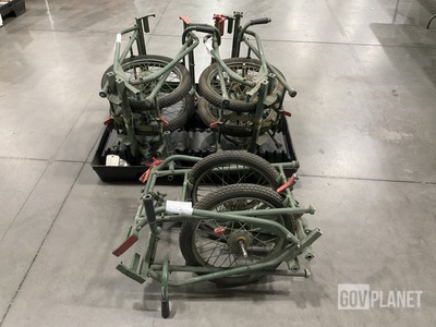 (3) Wheeled Litter Carriers