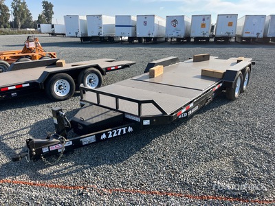 2026 Industrias America 227T 22 ft T/A Tilt Deck Trailer (Unused)