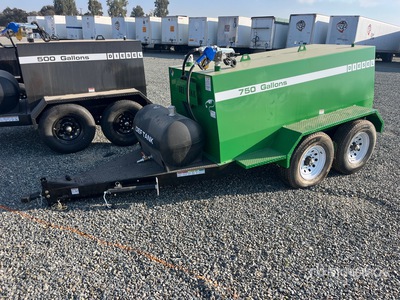 2026 Industrias America 750 gal Trailer Mounted Diesel Fuel Tank
