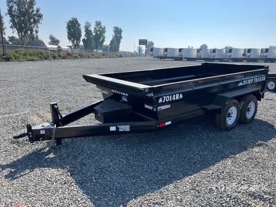 2026 Industrias America 7014R T/A Dump Utility Trailer (Unused)