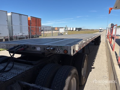 2000 Chaparral 48 ft T/A Flatbed Trailer