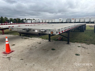 2000 Chaparral 48 ft T/A Flatbed Trailer