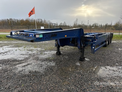 1992 Don Bur SSSKT5F Tri/A Container Trailer