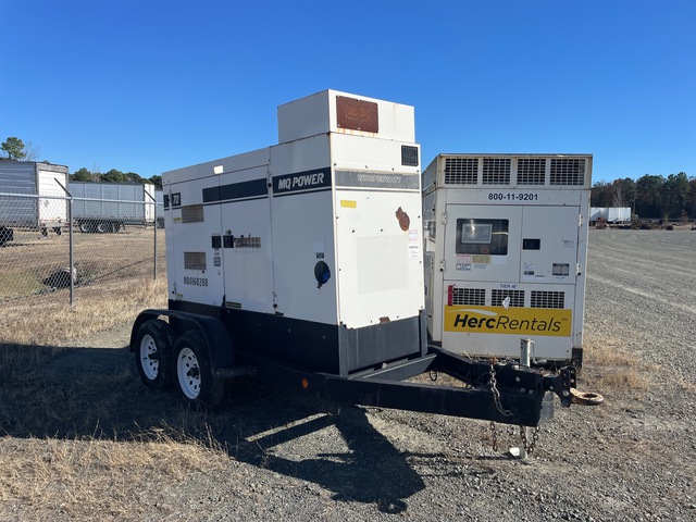 2017 Multiquip DCA70SSIU4F 56 kW Mobile Stand-By Generator Set