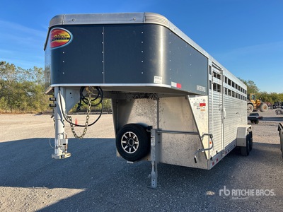 2024 Sundowner KC0925 28 ft T/A Livestock Trailer