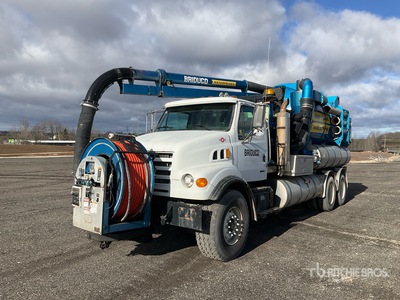 2002 Vactor on 2003 Sterling LT7500 6x4 Vacuum Excavator Truck