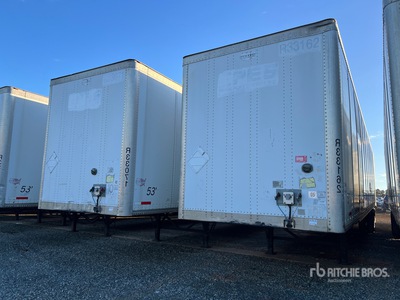 2013 Wabash 53 ft x 102 in T/A Geschlossene Anhänger