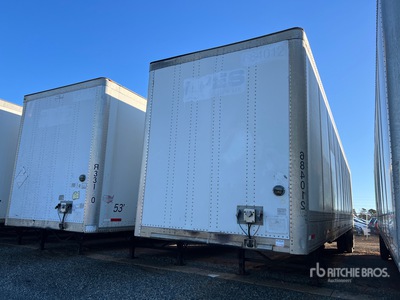 2014 Wabash 48 ft x 102 in T/A Semi-remorque fourgon